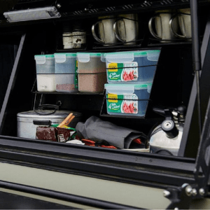 ALU-CAB SIDE COMPARTMENT UNIVERSAL 750 INCL. KITCHEN SET