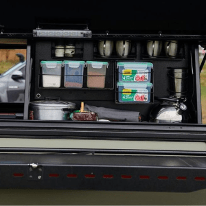 ALU-CAB SIDE COMPARTMENT UNIVERSAL 750 INCL. KITCHEN SET