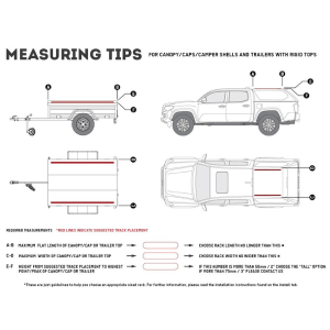 Front Runner SLIMLINE II RACKS FOR CANOPY/CAPS OR TRAILERS